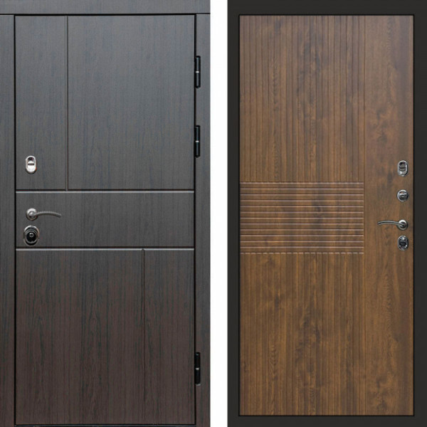 Входная дверь Termo-Door Вертикаль Венге - Мастино Дуб