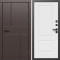 Входная дверь Termo-Door Вертикаль Венге - Нео Классика Белый Софт