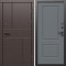 Входная дверь Termo-Door Вертикаль Венге - Нео Классика Грей Софт
