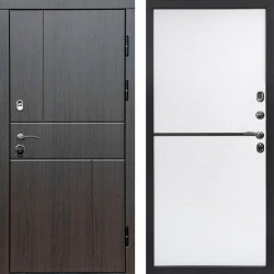 Входная дверь Termo-Door Вертикаль Венге - Нео White
