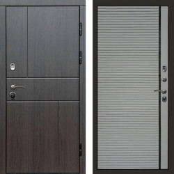 Входная дверь Termo-Door Вертикаль Венге - Porte Grey софт