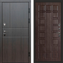 Входная дверь Termo-Door Вертикаль Венге - Престиж венге