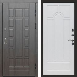 Входная дверь Termo-Door Виргиния Венге - Арка белое дерево