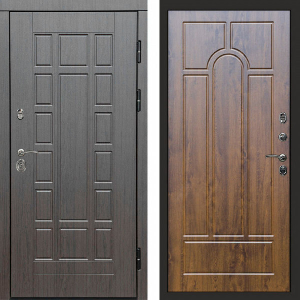 Входная дверь Termo-Door Виргиния Венге - Арка дуб