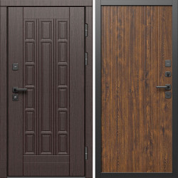 Входная дверь Termo-Door Виргиния Венге - Флэт Дуб