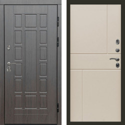 Входная дверь Termo-Door Виргиния Венге - Горизонт Слоновая кость