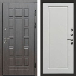 Входная дверь Termo-Door Виргиния Венге - Гранд Белый софт