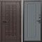 Входная дверь Termo-Door Виргиния Венге - Гранд Grey софт