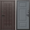 Входная дверь Termo-Door Виргиния Венге - Лион Grey софт