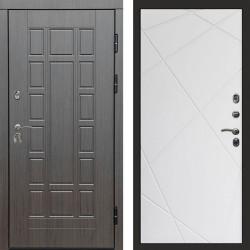 Входная дверь Termo-Door Виргиния Венге - Лучи белый