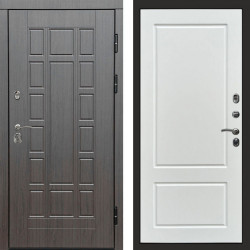 Входная дверь Termo-Door Виргиния Венге - Марсель Белый софт