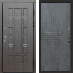 Входная дверь Termo-Door Виргиния Венге - Мастино Бетон темный