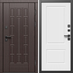 Входная дверь Termo-Door Виргиния Венге - Нео Классика Белый Софт