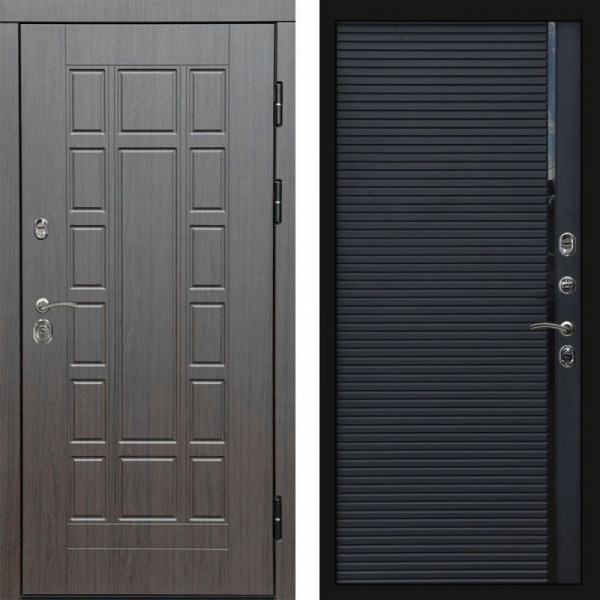 Входная дверь Termo-Door Виргиния Венге - Porte black