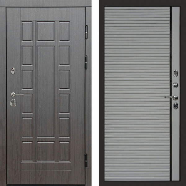 Входная дверь Termo-Door Виргиния Венге - Porte Grey софт