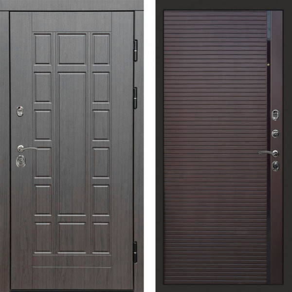 Входная дверь Termo-Door Виргиния Венге - Porte Шоколад