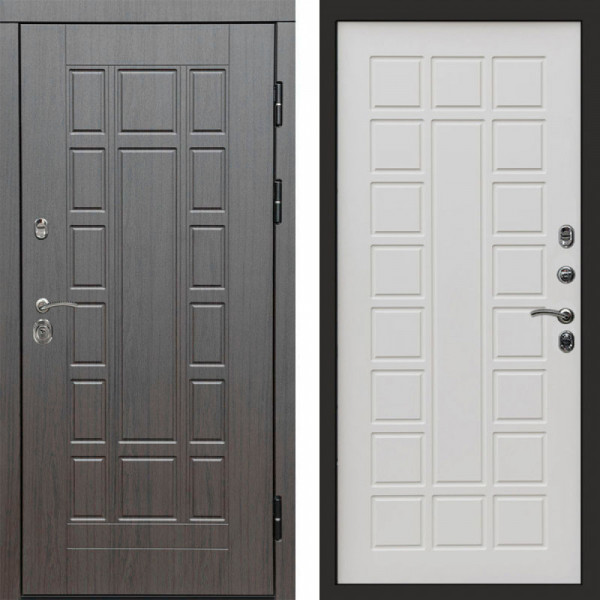 Входная дверь Termo-Door Виргиния Венге - Престиж бежевый матовый