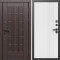 Входная дверь Termo-Door Виргиния Венге - Страйп Белый Софт