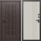 Входная дверь Termo-Door Виргиния Венге - Страйп Слоновая Кость