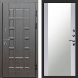 Входная дверь Termo-Door Виргиния Венге - Зеркало белый софт