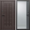 Входная дверь Termo-Door Виргиния Венге - Зеркало Фацет Grey софт