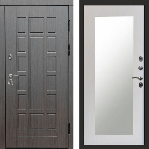 Входная дверь Termo-Door Виргиния Венге - Зеркало Триумф лиственница