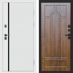 Входная дверь Termo-Door White Line - Арка дуб