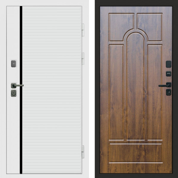 Входная дверь Termo-Door White Line - Арка дуб