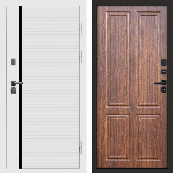 Входная дверь Termo-Door White Line - Без серии Орех стандарт