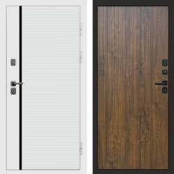 Входная дверь Termo-Door White Line - Flat Дуб