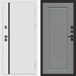 Входная дверь Termo-Door White Line - Гранд Grey софт