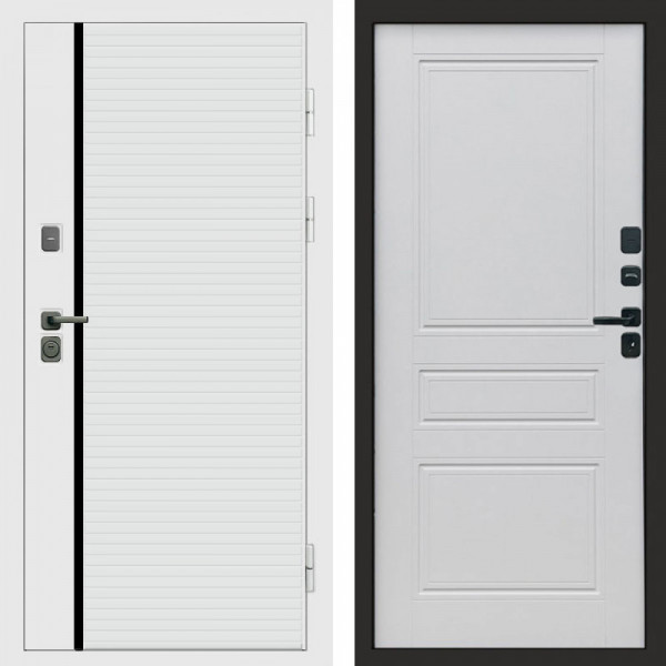 Входная дверь Termo-Door White Line - Классика белый матовый