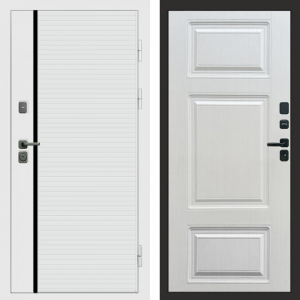 Входная дверь Termo-Door White Line - Лион Лиственница