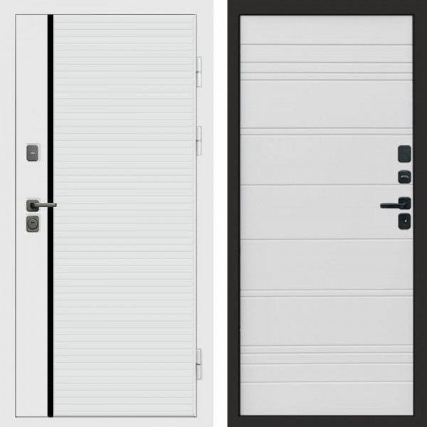 Входная дверь Termo-Door White Line - Лучи White line