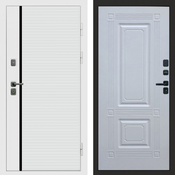 Входная дверь Termo-Door White Line - Мадрид Белый софт