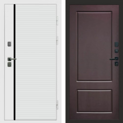 Входная дверь Termo-Door White Line - Марсель Шоколад