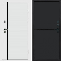 Входная дверь Termo-Door White Line - Нео Black
