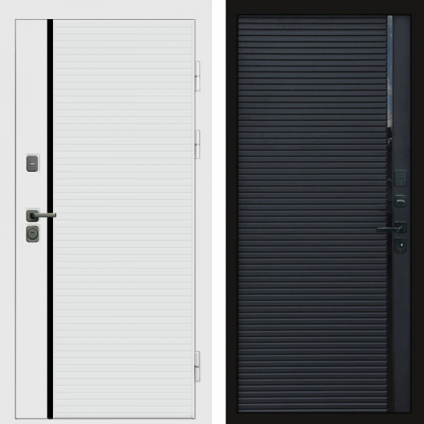 Входная дверь Termo-Door White Line - Porte black