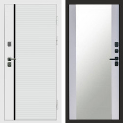 Входная дверь Termo-Door White Line - Зеркало белый софт