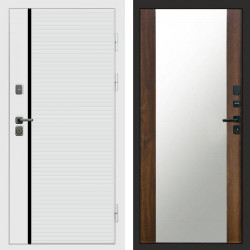 Входная дверь Termo-Door White Line - Зеркало дуб
