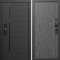 Входная дверь Termo-Door Смарт Блэк Лайн - Горизонт бетон темный