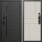 Входная дверь Termo-Door Смарт Блэк Лайн - Горизонт Слоновая кость