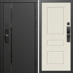 Входная дверь Termo-Door Смарт Блэк Лайн - Классика лиственница