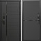 Входная дверь Termo-Door Смарт Блэк Лайн - Нео Black