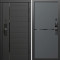 Входная дверь Termo-Door Смарт Блэк Лайн - Нео Графит