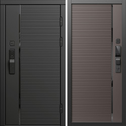 Входная дверь Termo-Door Смарт Блэк Лайн - Порте Шоколад