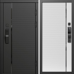 Входная дверь Termo-Door Смарт Блэк Лайн - Порте white