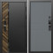 Входная дверь Termo-Door Смарт Браш - Горизонт Grey софт