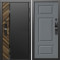 Входная дверь Termo-Door Смарт Браш - Лион Grey софт