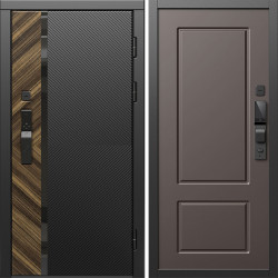 Входная дверь Termo-Door Смарт Браш - Марсель Шоколад